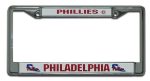 Philadelphia Phillies MLB Baseball Chrome License Plate Frame Online Sale