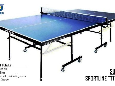 Sunflex Sportline 8000 Table Tennis Table For Discount