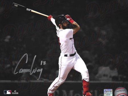 Connor Wong 1st Home Run Boston Red Sox Autographed 8  x 10  Spotlight Baseball Photo Online now