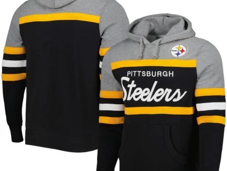 Pittsburgh Steelers Mitchell & Ness Head Coach Hoodie Cheap