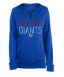 New York Giants New Era Women s Lace Hood Long Sleeve T-Shirt For Cheap