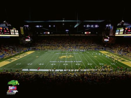 North Dakota State Bison Fargodome NCAA College Football Stadium 8  x 10  Photo For Cheap