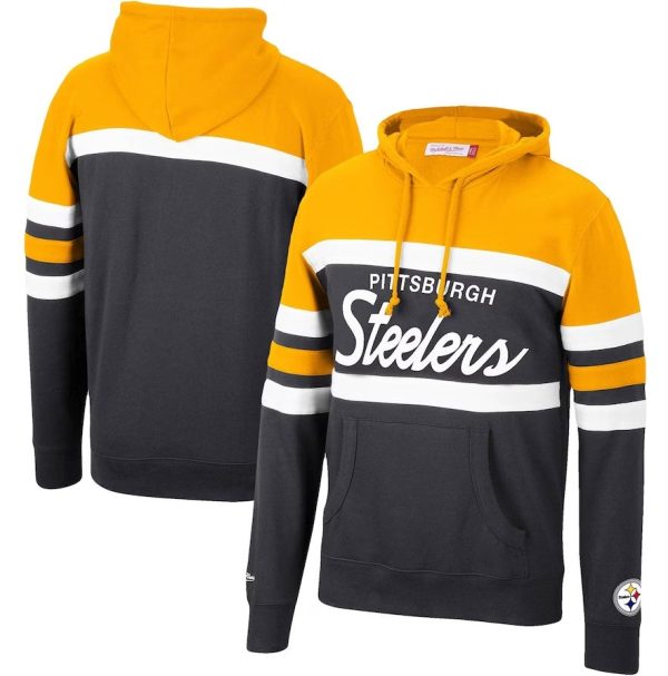 Pittsburgh Steelers Mitchell & Ness Head Coach Hoodie Cheap