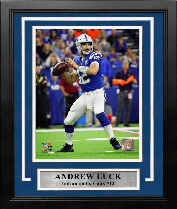 Andrew Luck in Action Indianapolis Colts 8  x 10  Framed Football Photo For Cheap