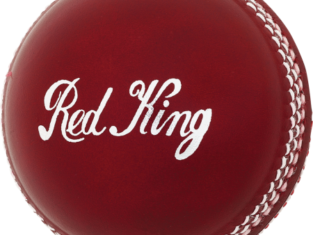 Kookaburra Red King Red Cricket Ball (Dozen) For Discount