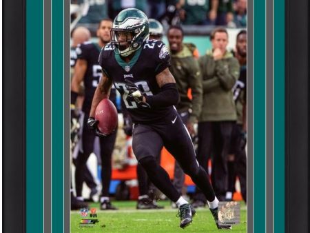 Rodney McLeod in Action Philadelphia Eagles NFL Football Framed and Matted Photo Sale