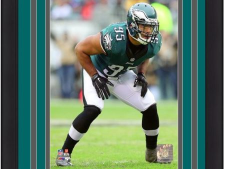 Mychal Kendricks in Action Philadelphia Eagles NFL Football 8  x 10  Framed and Matted Photo Online Sale