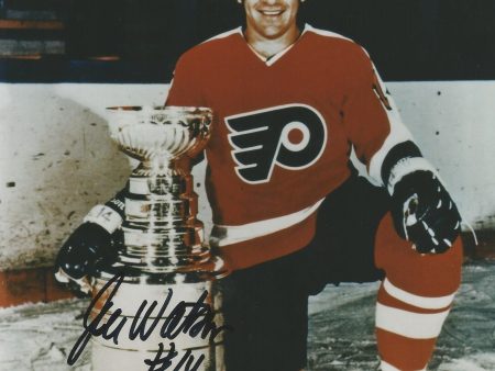 Joe Watson Stanley Cup Autographed Philadelphia Flyers 8  x 10  Hockey Photo Supply